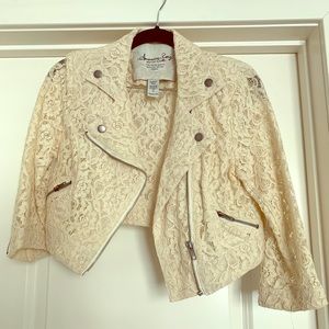 Lace Crop Jacket